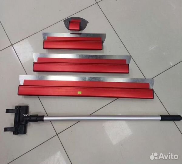 Набор шпателей для шпаклевки 40см/60см/80см.Кейс