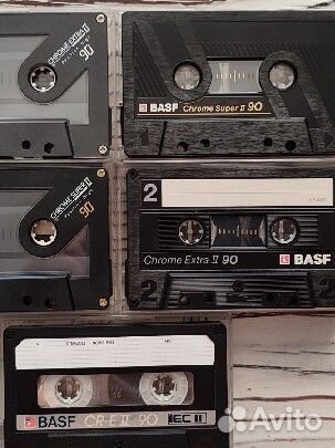Аудиокассеты basf 90