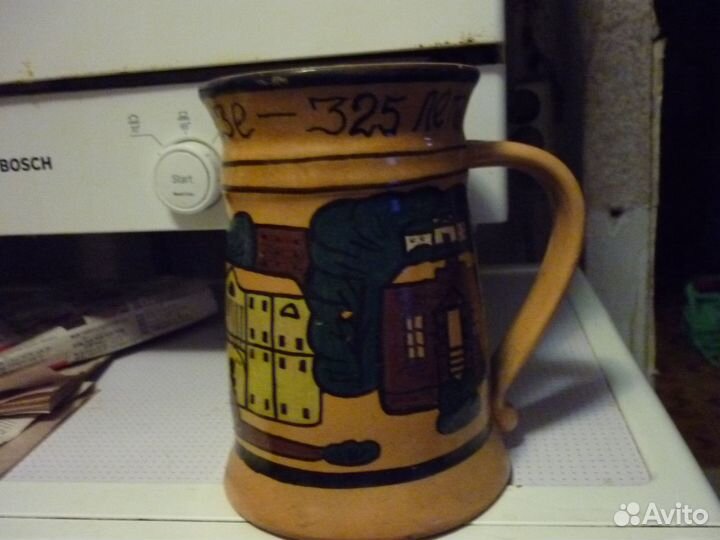 Кружка деревянная, 0,5 л., Пензе 325 л