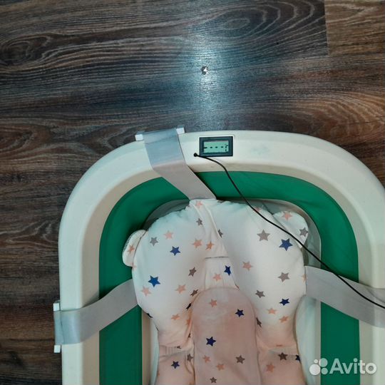 Ванночка для купания складная с термометром