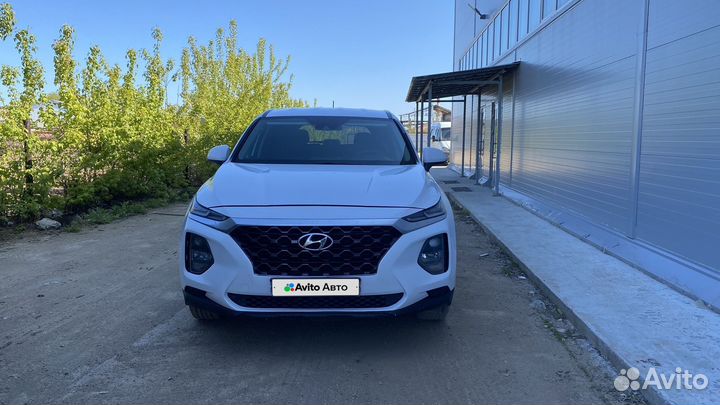 Hyundai Santa Fe 2.4 AT, 2019, 160 000 км