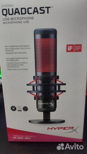Микрофон HyperX QuadCast