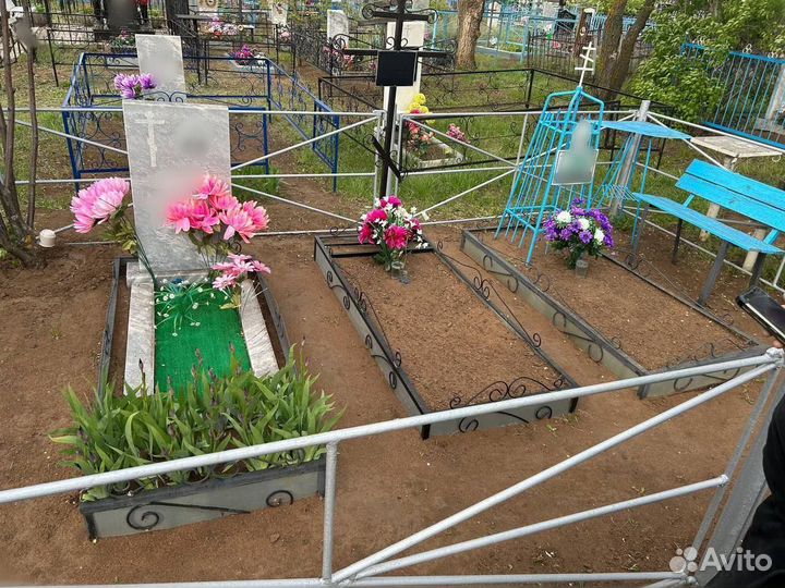 Благоустройство, облицовка могил