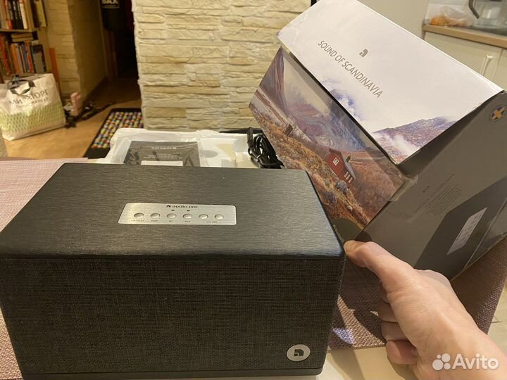 Audiopro колонка Bluetooth с фазоинвертором+