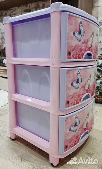 Комод детский пластиковый