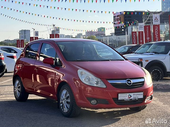 Opel Corsa 1.2 МТ, 2008, 156 000 км