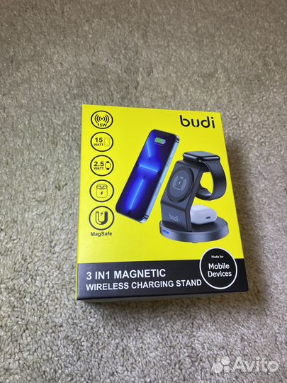 Зарядная магнитная станция budi