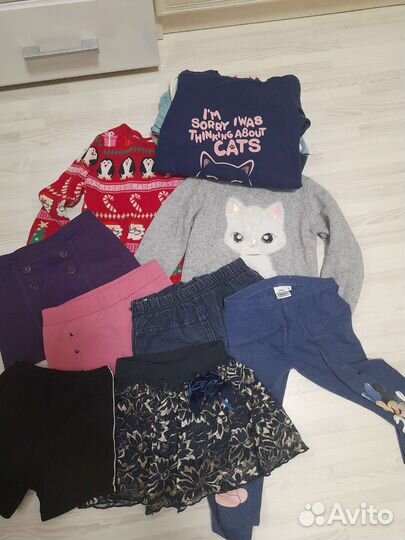 Одежда для девочки пакетом 110 116