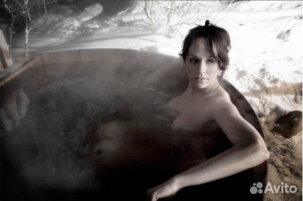 Банька на дровах с веничком берез. Коттедж Домики