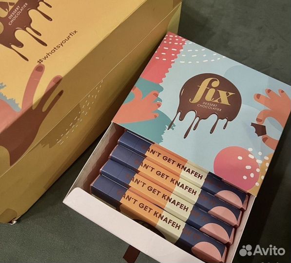 Дубайский шоколад fix dessert chocolatier