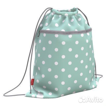 Мешок д/обуви ErichKrause 500х410мм Dots in Mint