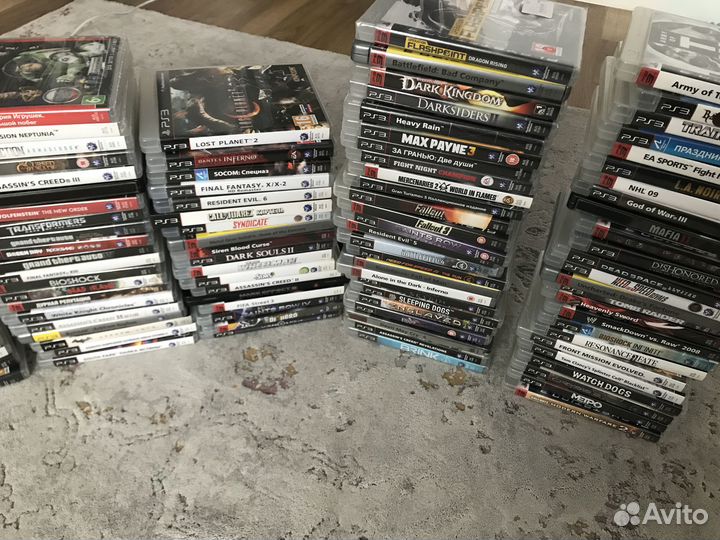 Игры для PS3 (остатки внутри) в идеале