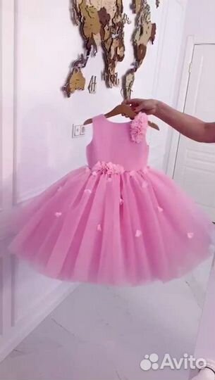 Платье на девочку 4-6 лет. Прокат