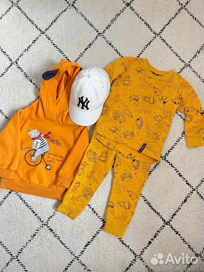 Детские вещи пакетом на мальчика 74 80 86