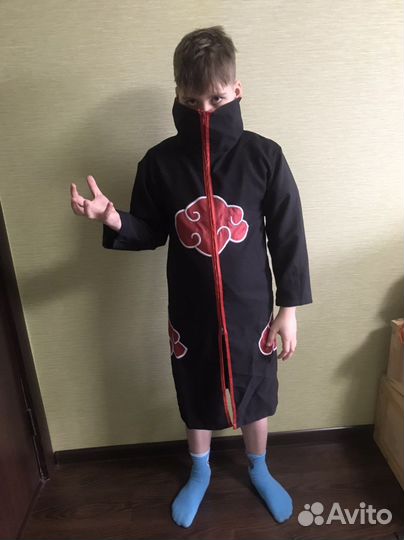 Плащ Акацуки (Акацки) из анимэ Наруто