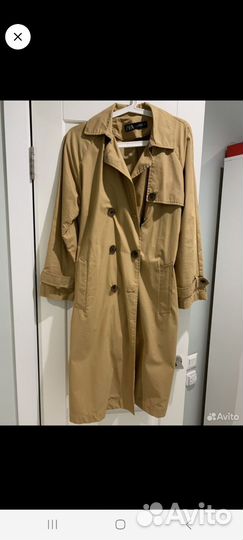Плащ тренч zara