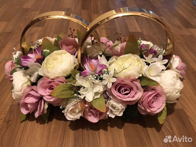 Свадебные украшения на машину