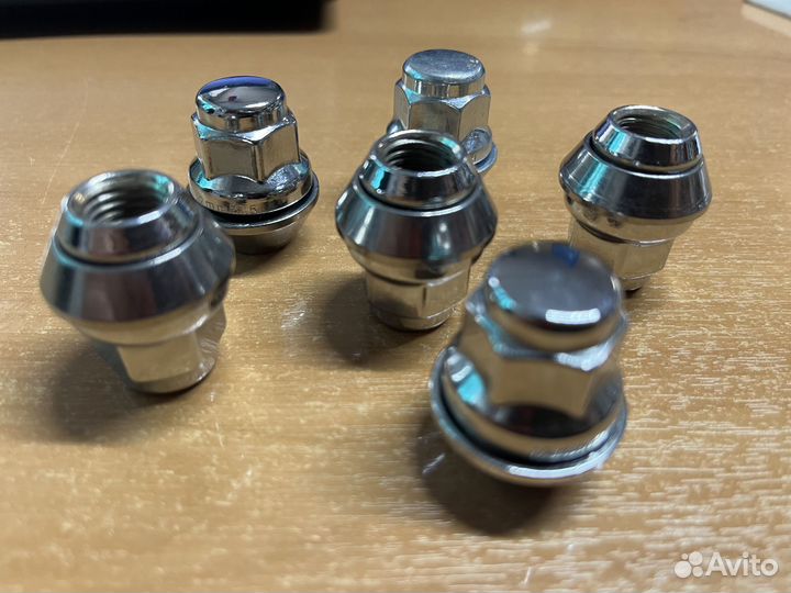 Гайка колесная M12x1.5 19 mm Toyota Mitsubishi