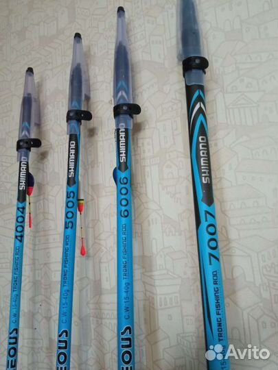 Удочки Shimano 4,5,6,7m
