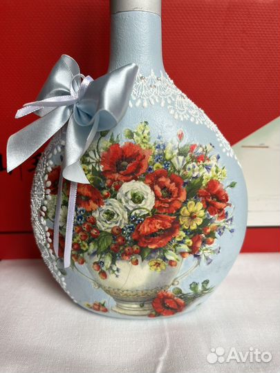 Оформленные бутылочки