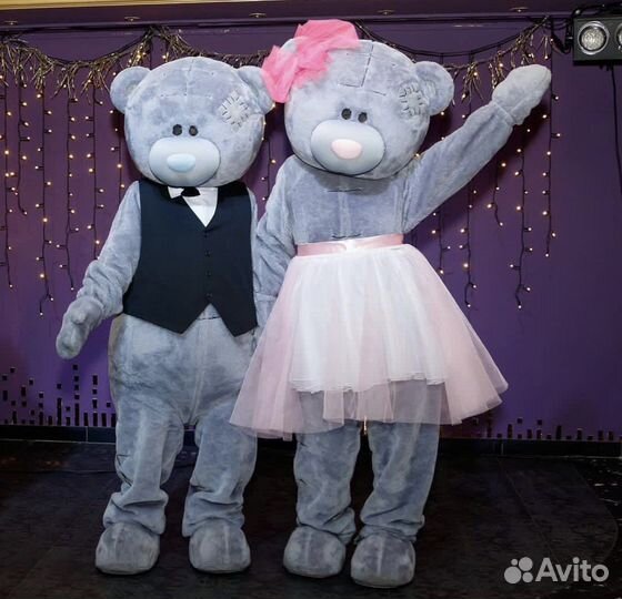 Поздравление Мишки Тедди на праздник, аниматор