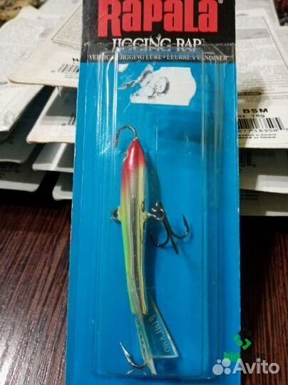 Балансир Rapala Jigging rap w7 (18g/7cm) Color CLN