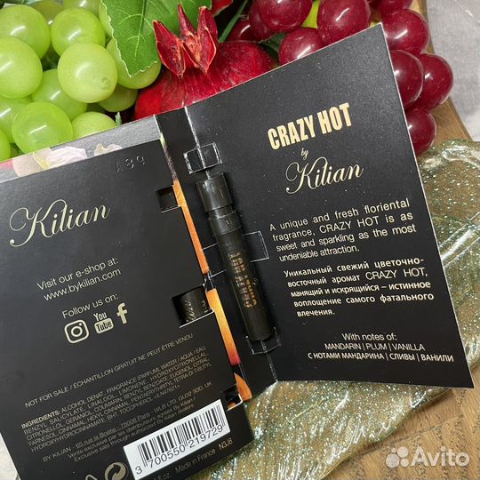 Kilian Crazy Hot edP Пробник 1,5мл