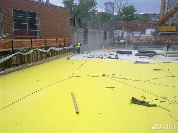 Монтаж пвх Мембраны