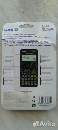 Инженерный калькулятор casio