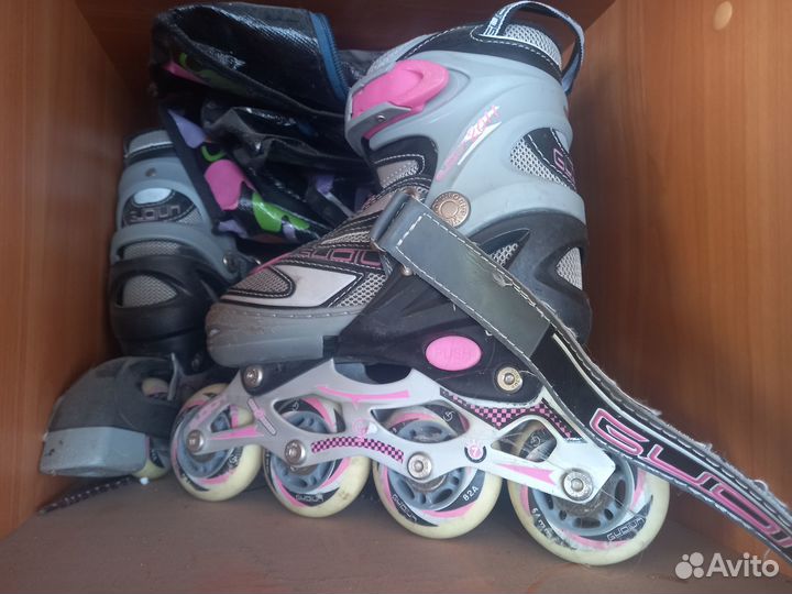 Детские ролики и защита