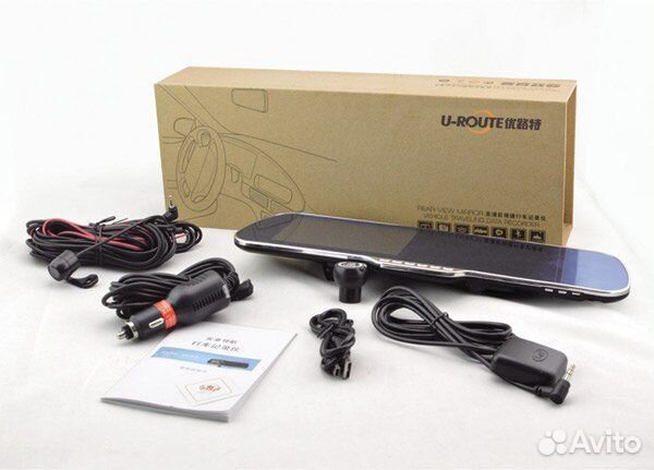 Видеорегистратор-зеркало заднего вида U-route S600