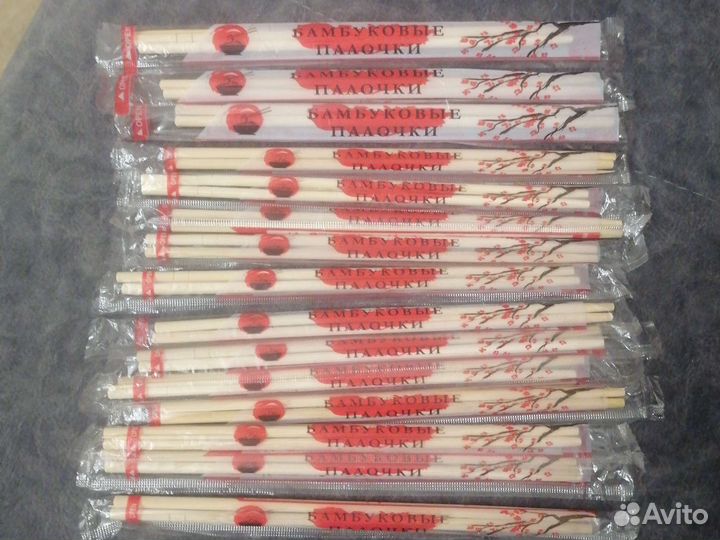 Китайские палочки из бамбука(цена за шт)