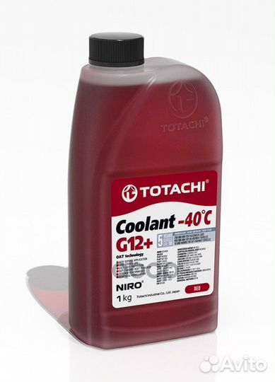 Антифриз, готовый раствор niro coolant G12+ -40