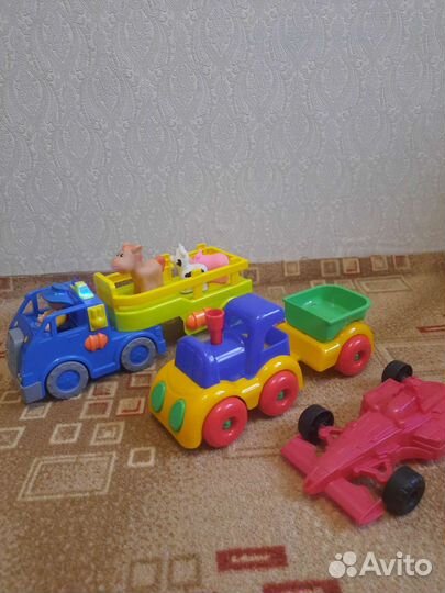 Машина фермера музыкальная