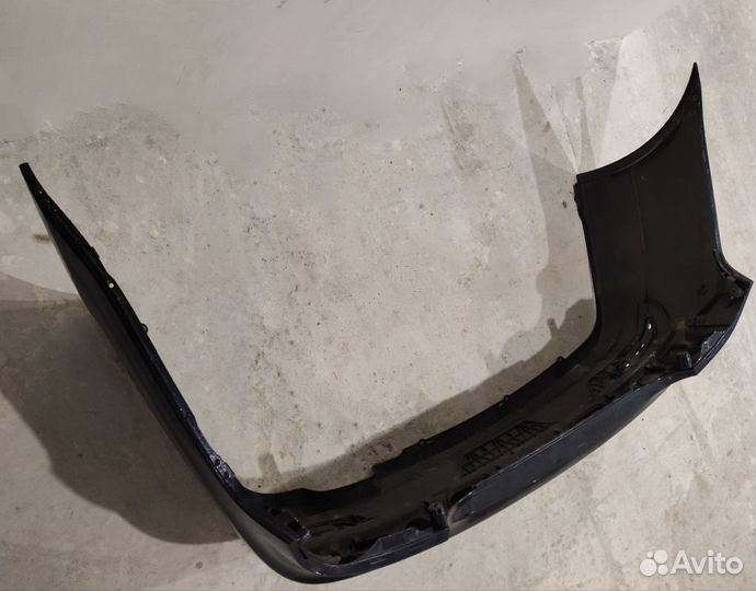 Бампер задний BMW E60 синий