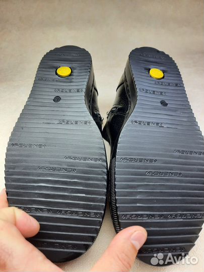 Тёплые зимние кожаные кеды с мехом (Арт.94086)