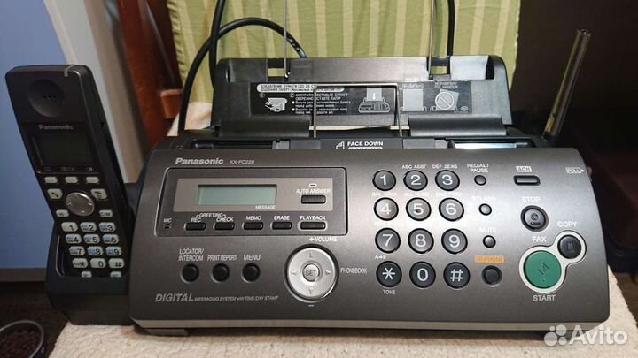 Телефон Факс Panasonic KX-FC228 rus