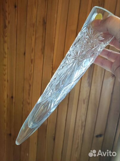 Ваза хрустальная рог изобилия