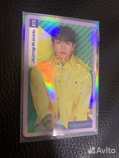 Карта Чонгук bts tokopedia голографическая дф