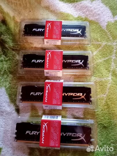 Оперативная память ddr3 16gb 1866, black новая