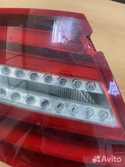 Фонарь задний левый mercedes W204 рестайлинг