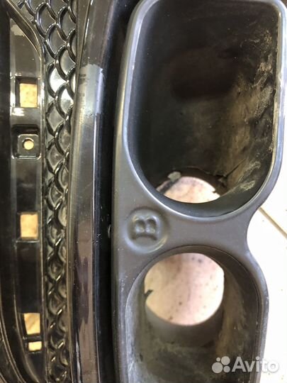 Диффузор заднего бампере Mercedes GLS 166