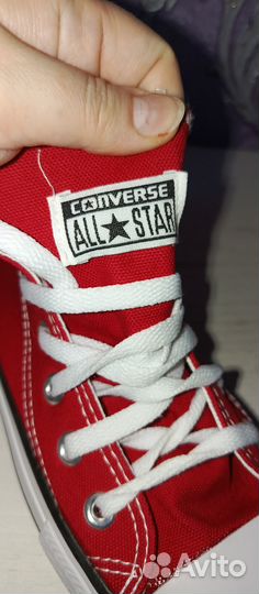 Новые кеды Converse красные 37-38