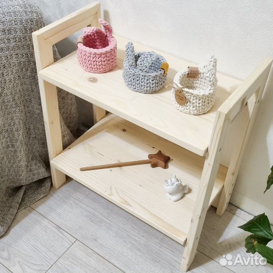 Детский стеллаж маленький / тумбочка детская