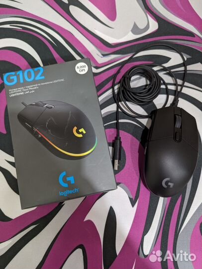 Игровая мышь Logitech g102