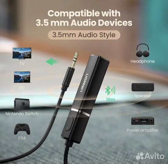 Bluetooth трансмиттер Ugreen 40761