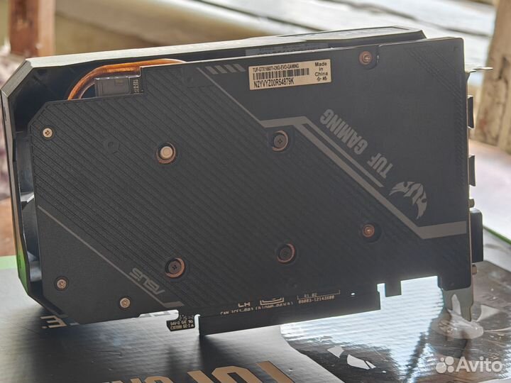 Видеокарта gtx 1660ti Asus TUF