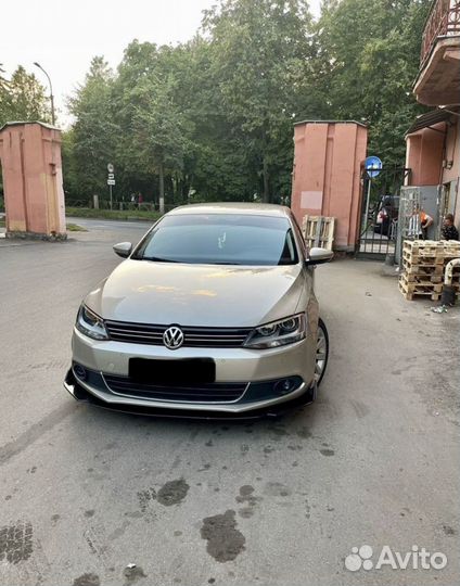 Сплиттер губа volkswagen jetta