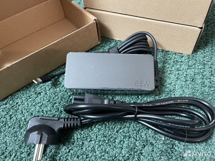 Адаптер питания Lenovo 65W Type-C (под оригинал)