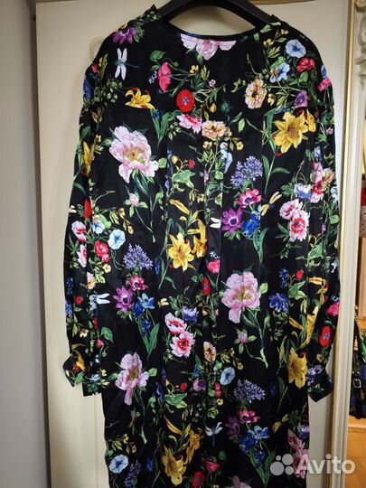 Платье, туника из вискозы H&M, размер M